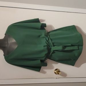 Brilliant Green Romper sz L